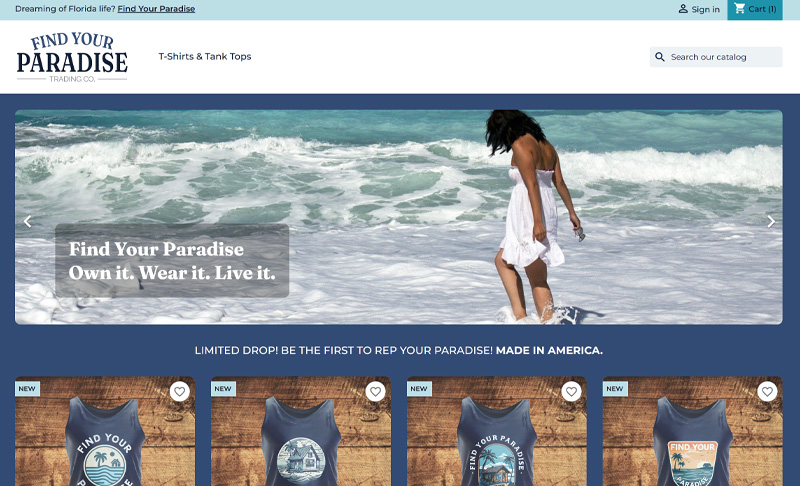 Find Your Paradise Trading Co