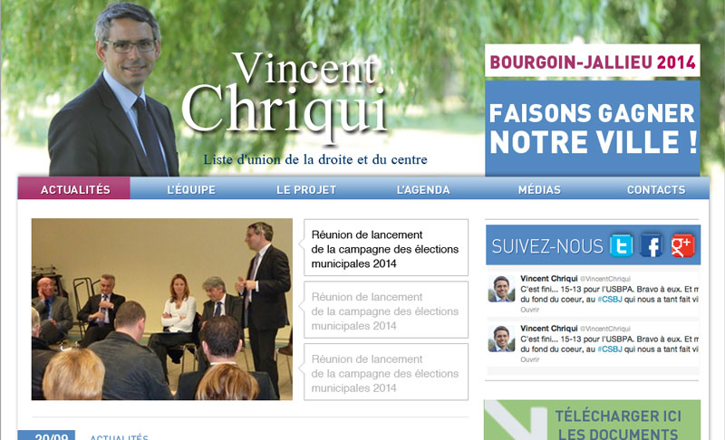 Vincent Chriqui 2014