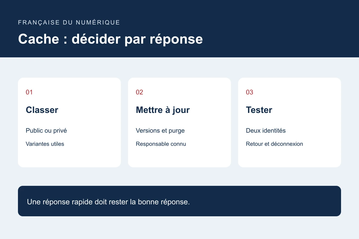 Cache : décider par réponse