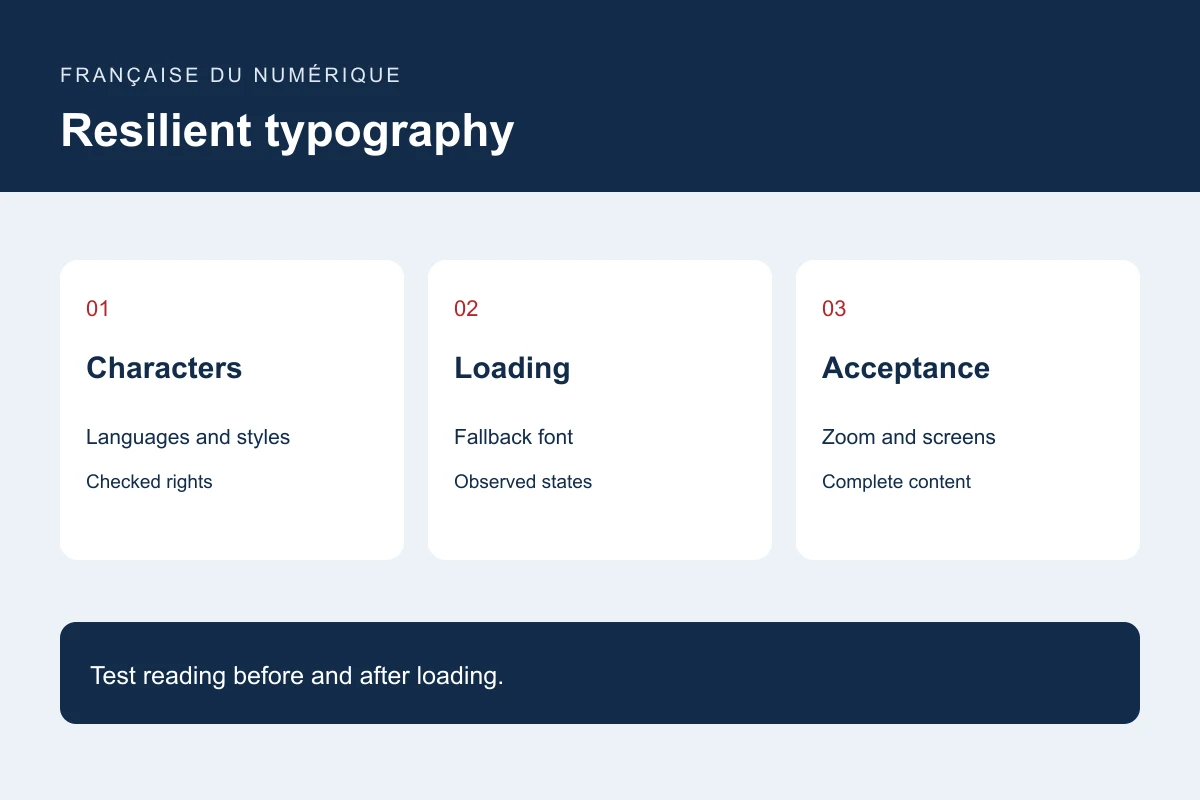Resilient typography