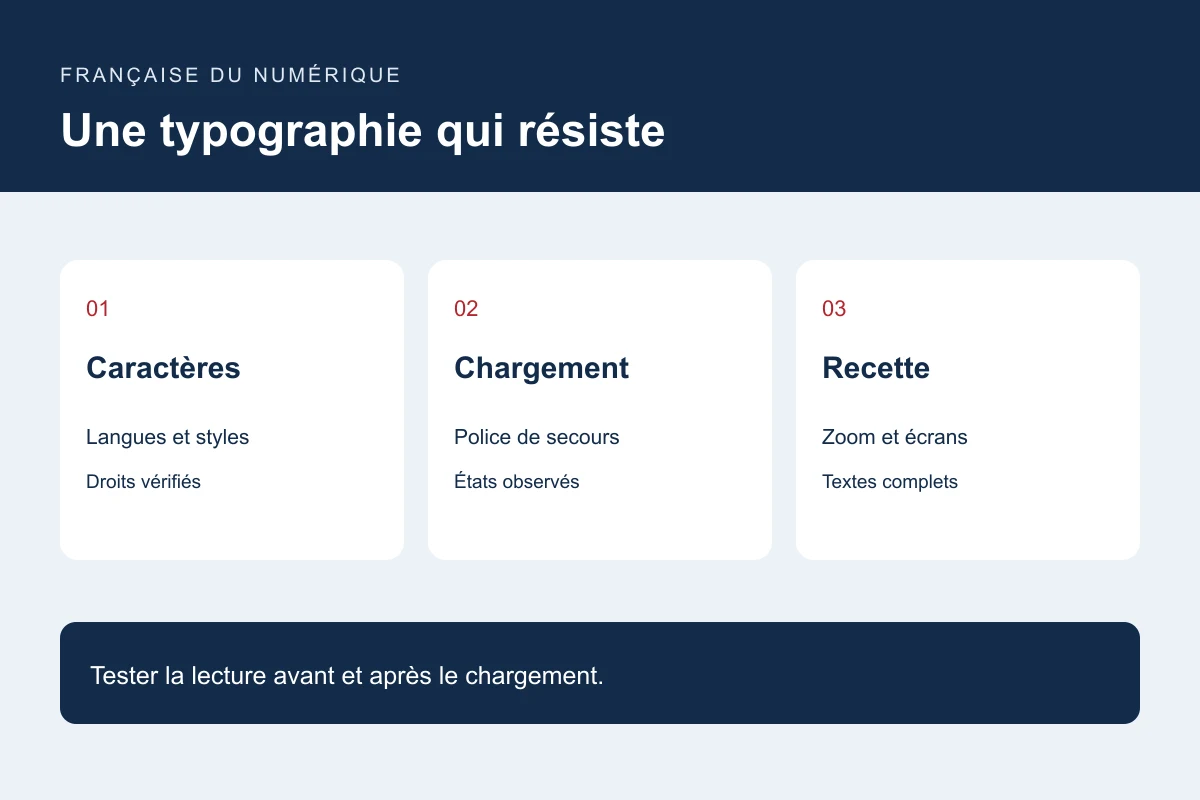 Une typographie qui résiste