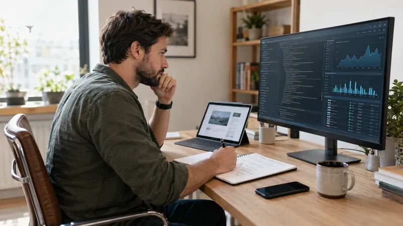 Illustration: checking website code and technical behaviour