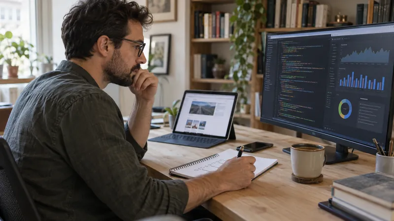Illustration: checking website code and technical behaviour