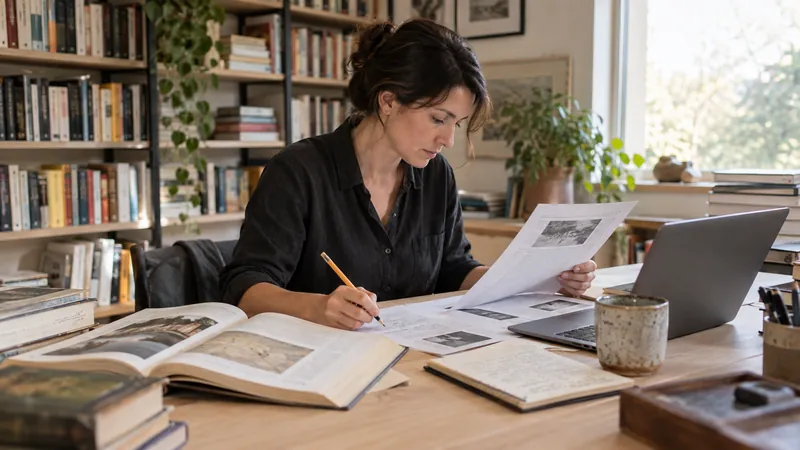 Illustration: checking an article against reference documents