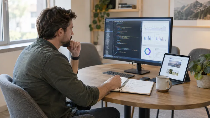 Illustration: checking website code and technical behaviour