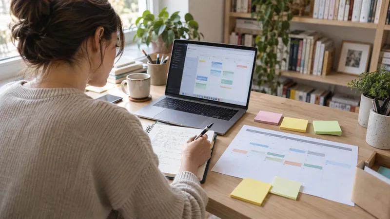 Illustrazione: pianificazione e monitoraggio degli aggiornamenti dei contenuti web