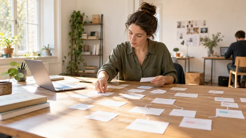 Illustrazione: organizzazione delle pagine e link di un sito