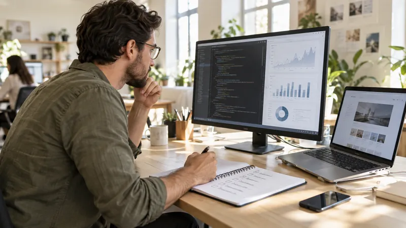 Illustrazione: verifica tecnica del codice e funzionamento di un sito