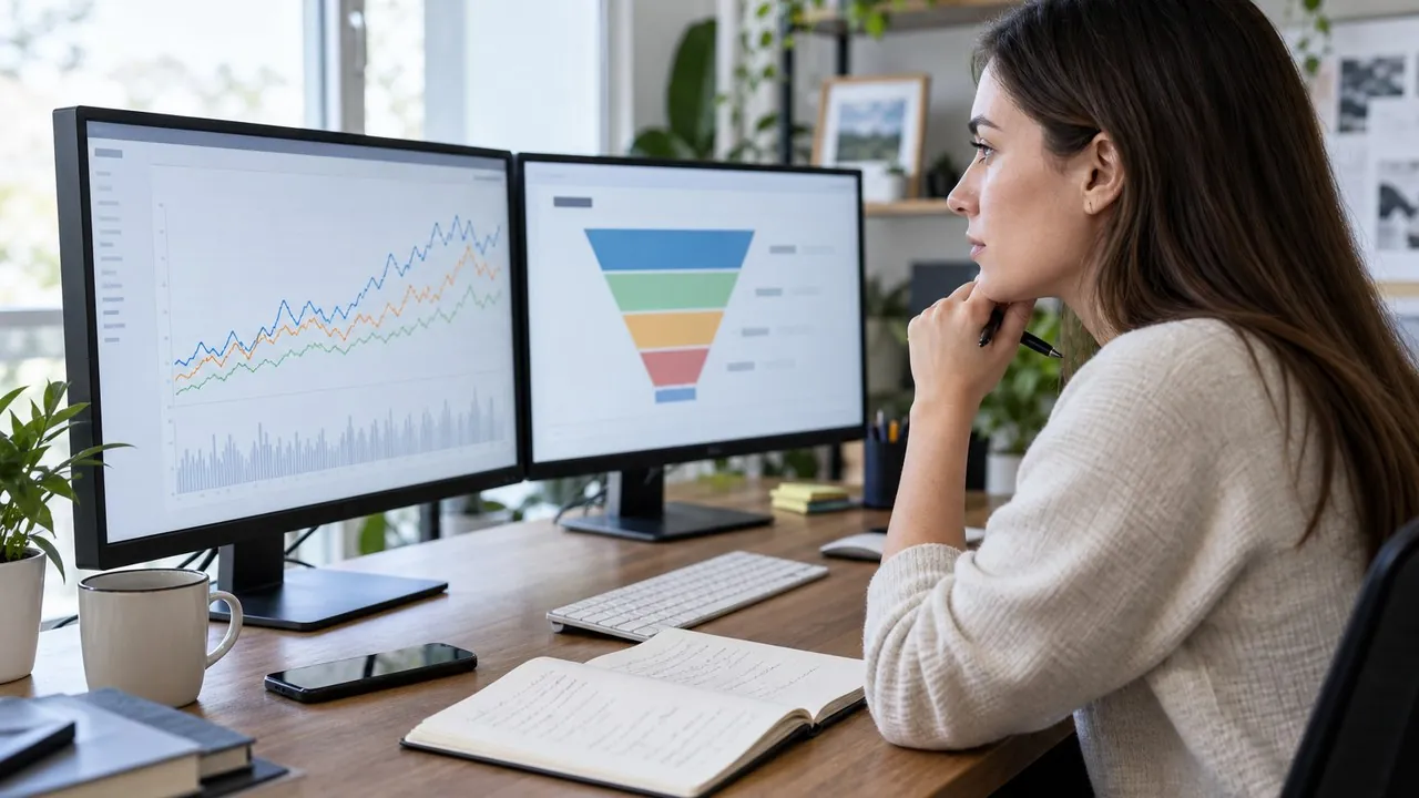 How do you build an SEO and SXO dashboard with Search Console and GA4?