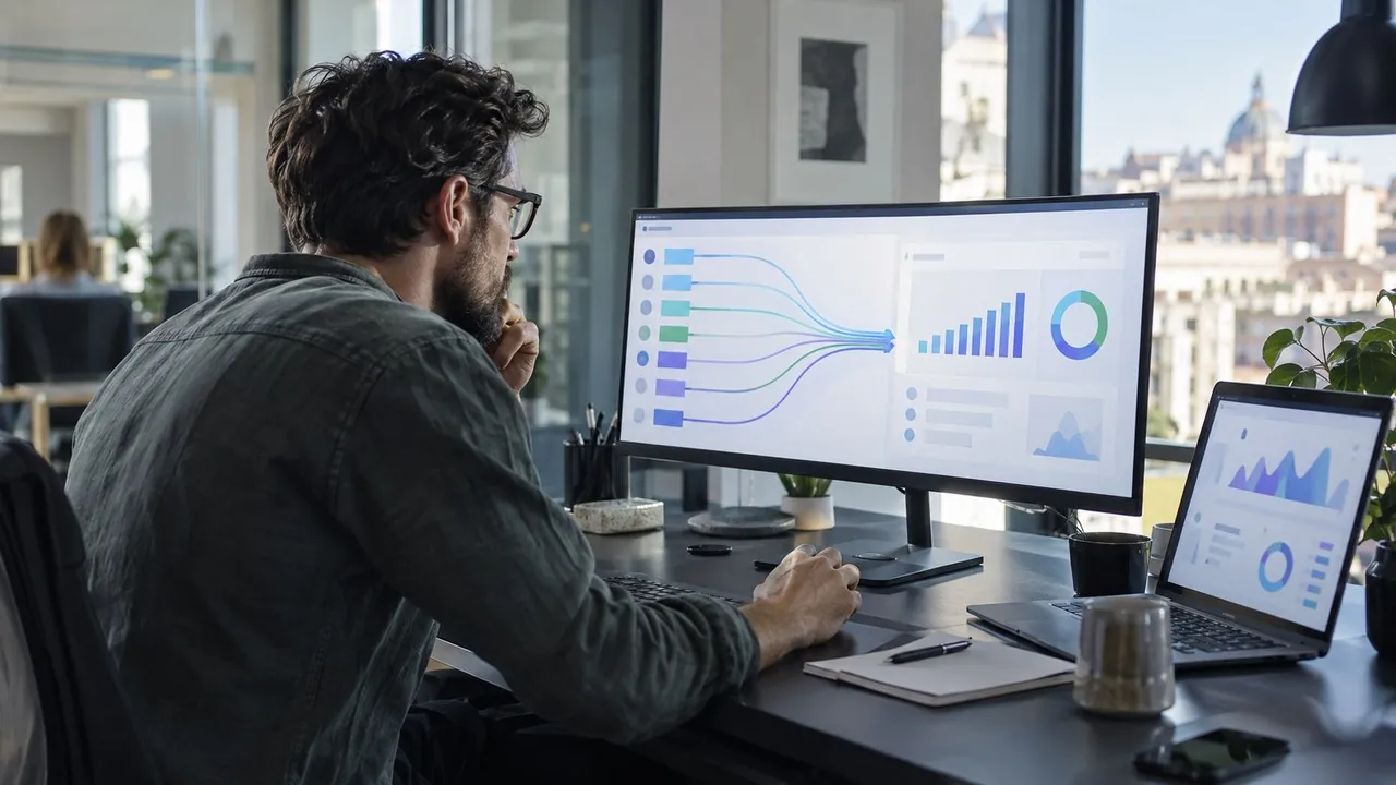 How do you improve LCP and CLS on a showcase website?