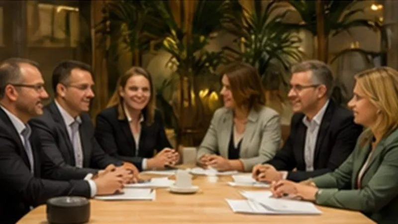 Illustratie van de activiteit Lokale zakenclub