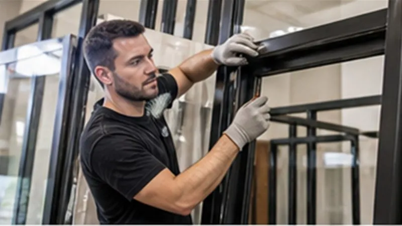 Illustratie van de activiteit Aluminiumtimmerman