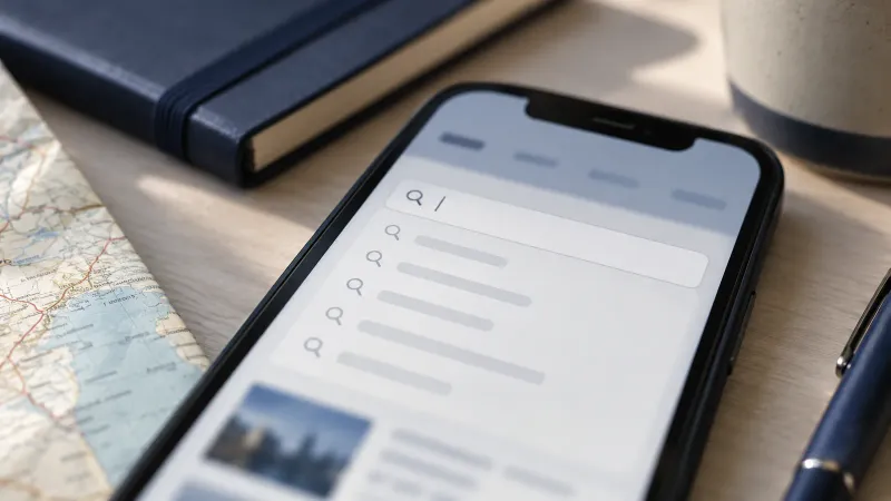 Illustratie van het werken aan een webproject