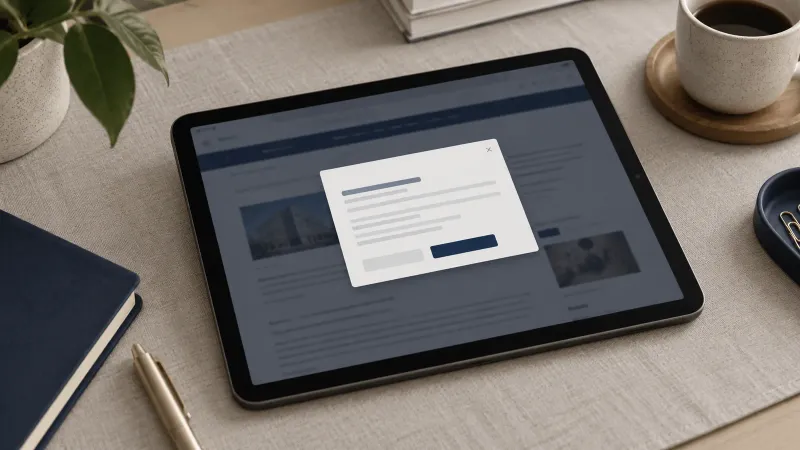 Illustratie van het werken aan een webproject