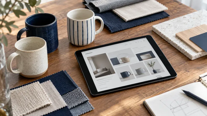 Illustratie — Bereid een handige productcatalogus voor voordat u de winkel bouwt