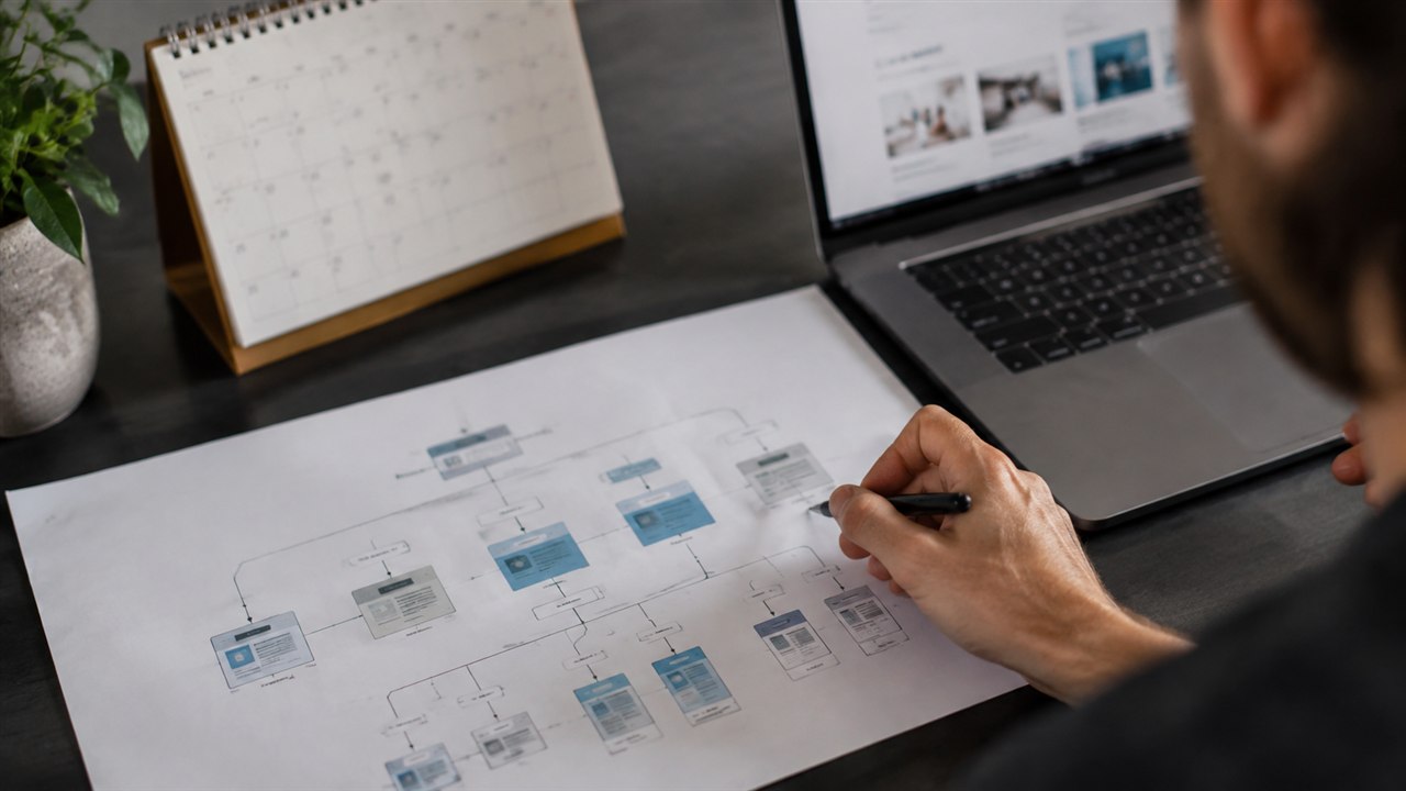 Why is a dated sitemap essential for a content website?
