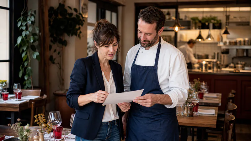 Illustration d’une activité Restaurant traditionnel
