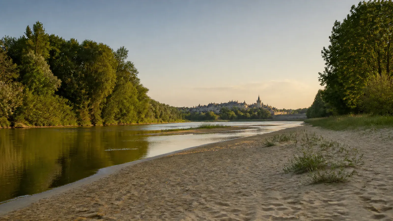 Paysage évocateur du département Indre et de sa région