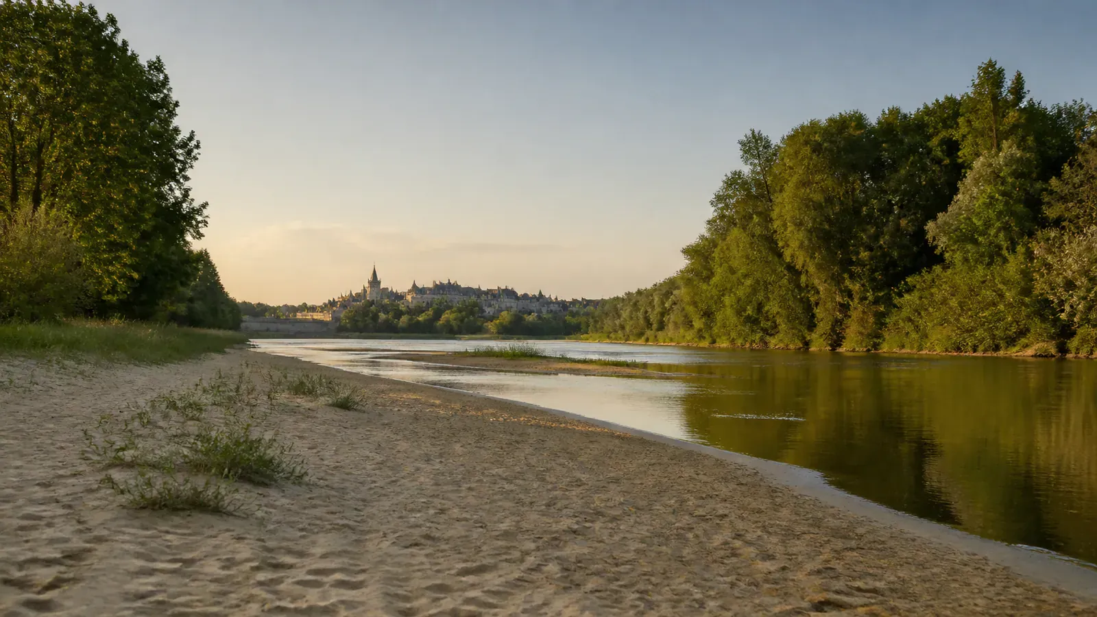 Paysage évocateur du département Loiret et de sa région