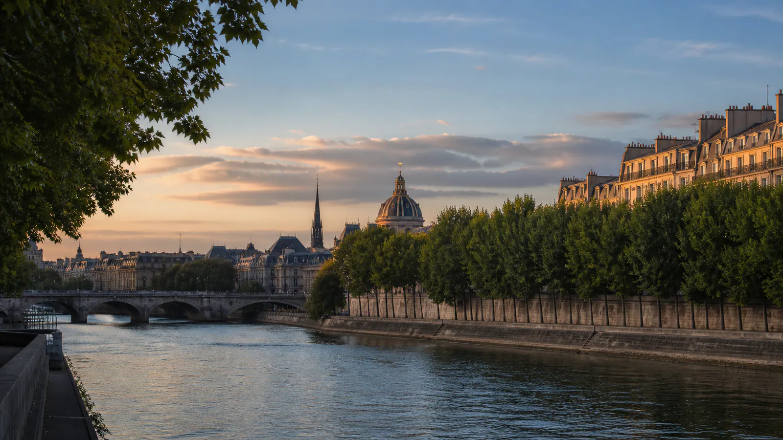 Paysage évocateur du département Paris et de sa région