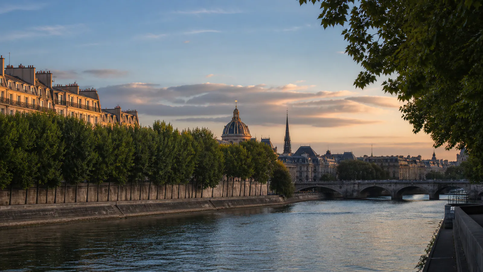 Paysage évocateur du département Seine-et-Marne et de sa région