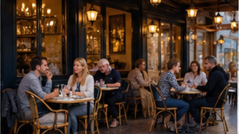 Illustratie van de activiteit Buurtbistro