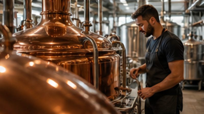 Illustratie van de activiteit Ambachtelijke brouwerij