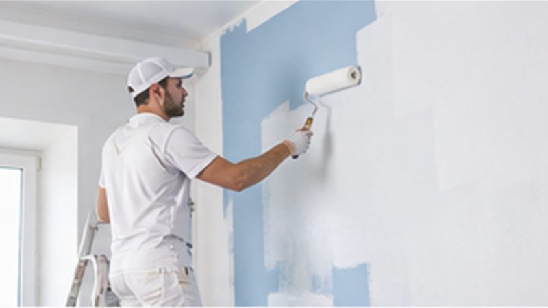 Illustratie van de activiteit Huisschilder