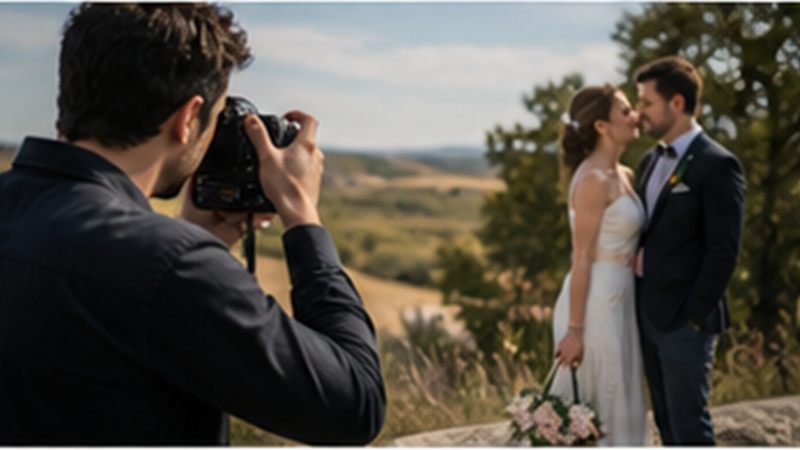 Illustratie van de activiteit Trouwfotograaf
